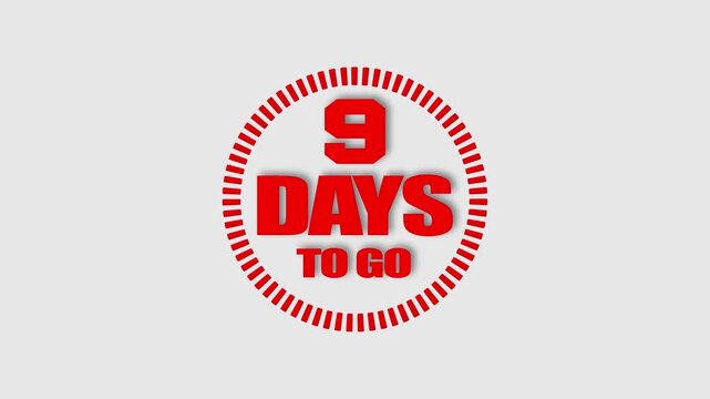 Only 9 days left, countdown for the big event continues with promotions, surprises and exclusive announcements