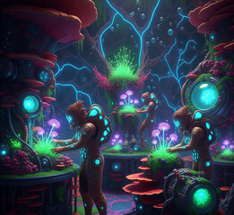Futuristic World