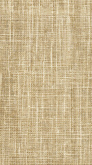Wide Thread Woven Jute Background in Creamy White and Gold on Transparent Background        .