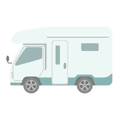 キャンピングカーのイラスト