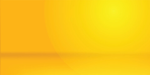 yellow background abstract with Gradient in empty room studio, Yellow empty room studio gradient used for background, yellow background studio BEST