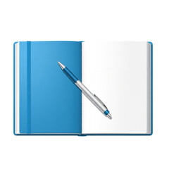 notebook and pen