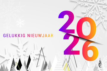 2026 - gelukkig nieuwjaar 2026