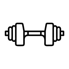 Dumbbell exercise equipment for fitness and strength training workouts