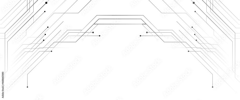 Aufkleber vector abstract design element with geometric background of pattern with a circuit.
