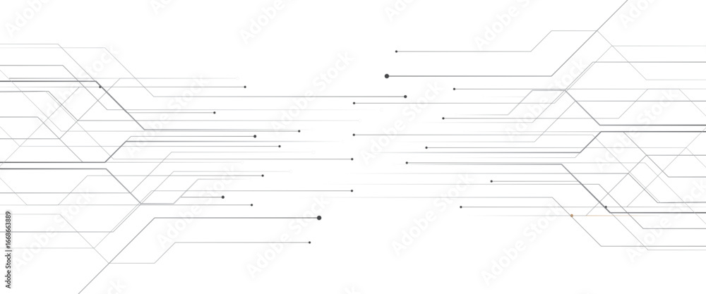 Aufkleber vector abstract design element with geometric background of pattern with a circuit.