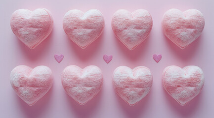 heart shaped candy