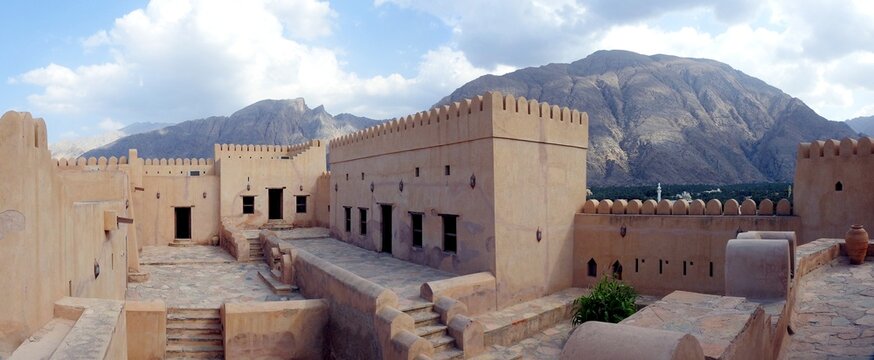 View of Nakhal Fort, Batina Region - Oman