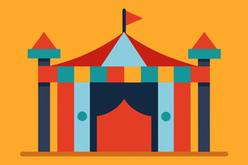 Fototapeta premium circus tent frame