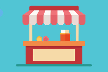 Obraz premium vector illustration of a shopping cart