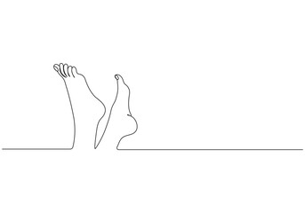 Leg Workouts Best Exercises for Beginners at the Gym Continuous Line Drawing
