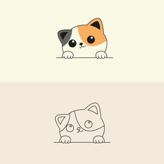  Cat Logo Stock Illustrations, Royalty-Free Vector
