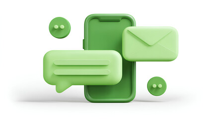 Fototapeta premium send message icon over white background Stock Illustration