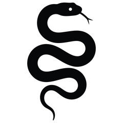 black snake vector