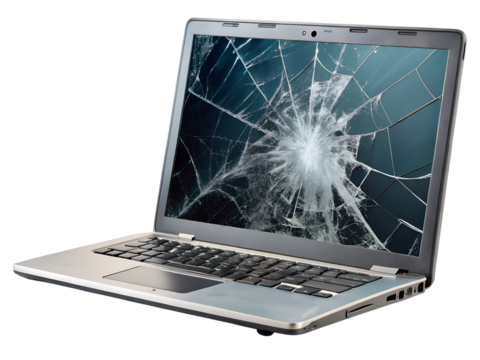 Shattered Screen Laptop Repair and Screen Replacement