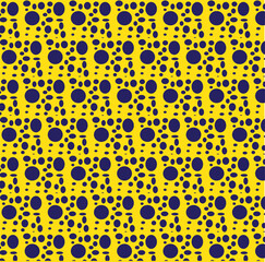 abstract background with yellow and dark blue art