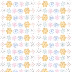 christmas, snow, winter, snowflake, pattern, snowflakes, seamless, vector, holiday, design, illustration, ice, xmas, cold