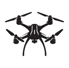 Drone silhouette vector D99