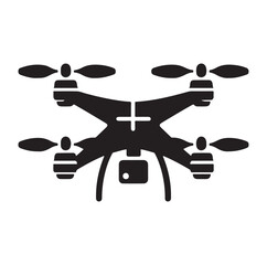 Drone silhouette vector D99