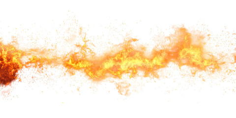 Fire Flames PNG Isolated Collection &ndash; Realistic Orange Red Flames Transparent Background