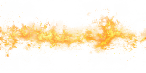 Fire Flames PNG Isolated Collection – Realistic Orange Red Flames Transparent Background