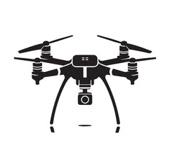 Drone silhouette vector D99