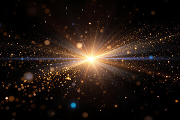 abstract background with stars