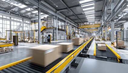 Modern automated warehouse