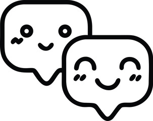Cute cartoon icon