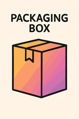 vector illustration of a box