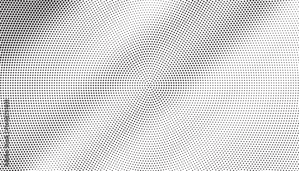 Poster halftone background vector, abstract backdrop design with two tone pattern and copy space for edit y