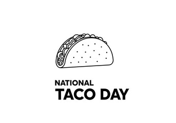 Celebrate national taco day with delicious tacos - perfect for food lovers