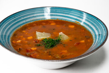 tomato soup with basil