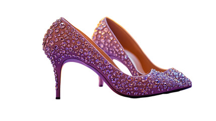 Obraz premium fashionable beauttiful pearl women shoe