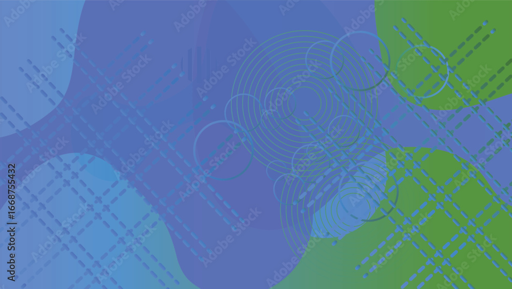 Poster abstract colorful background with geometric shapes vector illustration in flat style.