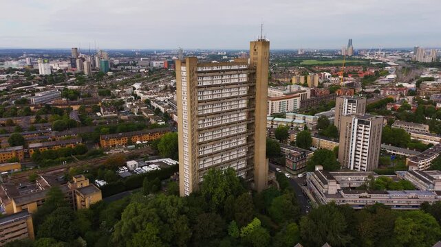 Aerial View of Westbourne Park - London