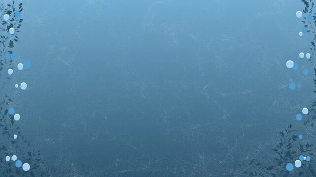 Seamless Loop 2D Animation of Underwater Bubbles in Blue Ocean Depth backgrounds 