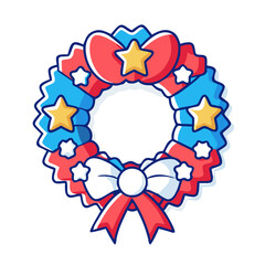 red--white--and-blue-wreath