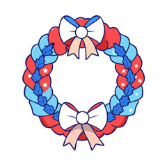 red--white--and-blue-wreath