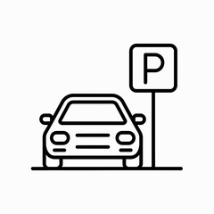 car parking sign