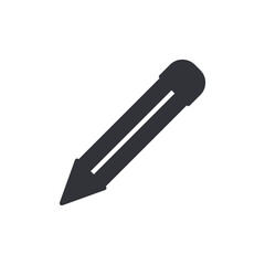 Pencil icon. Education symbol modern, simple, vector, icon for website design, mobile app, ui. Vector Illustration