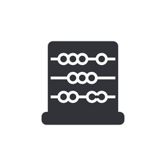Abacus icon. Education symbol modern, simple, vector, icon for website design, mobile app, ui. Vector Illustration
