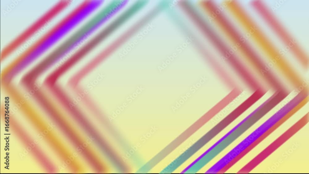 Poster abstract background with rainbow, glowing lines that streak across the frame in a display of speed, 