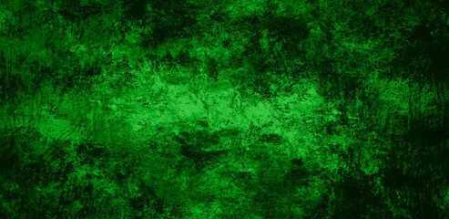 Grunge Textur als grüner Banner oder Hintergrund mit Textfreiraum