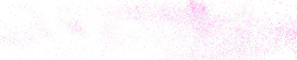 Pink glitter isolated on white background and texture	
