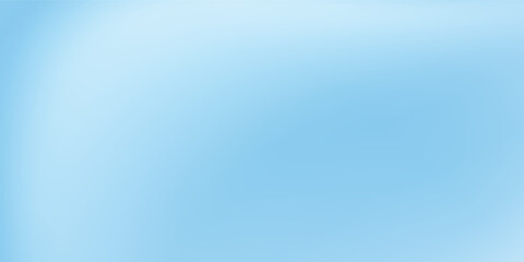 Aesthetic clear blue sky set. Summer season blue pastel colored vertical vector banner. Blurred sky gradient background. Simple soft light modern