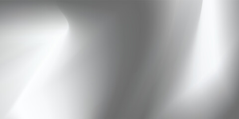Platinum and titanium Silver foil background with metal mirror texture. Chrome gradient surface with light gloss. Vector aluminum grey sheet with reflection. Platinum and titanium