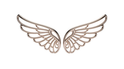 Obraz premium angel wings isolated
