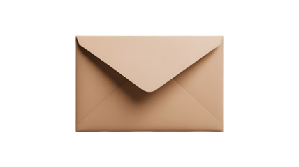 envelope isolated on white background