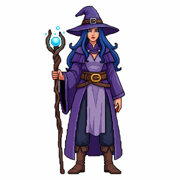Female wizard